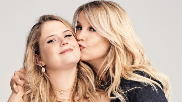 Backstage bij de shoot van Linda en dochter Noa: 'Net zo'n stresskip als ik'