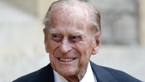 Thumbnail voor Britse prins Philip op 99-jarige leeftijd overleden