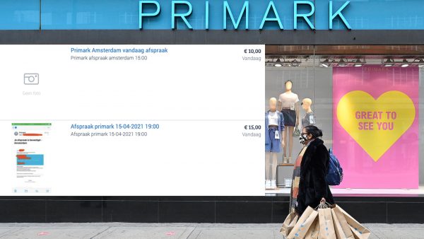 Op Marktplaats je Primark afspraak verkopen: 'Absurd wat voor geld mensen vragen'