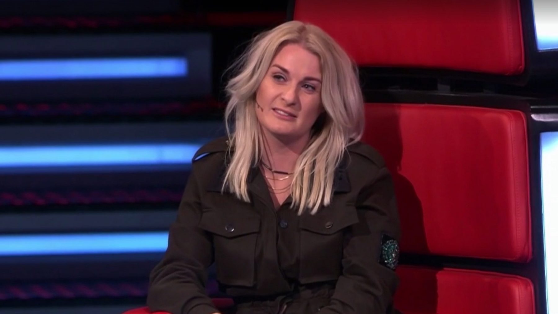 Sanne Hans in The Voice Kids