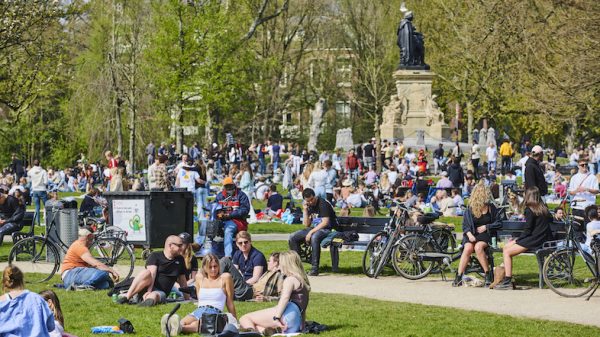 Vondelpark Amsterdam gesloten