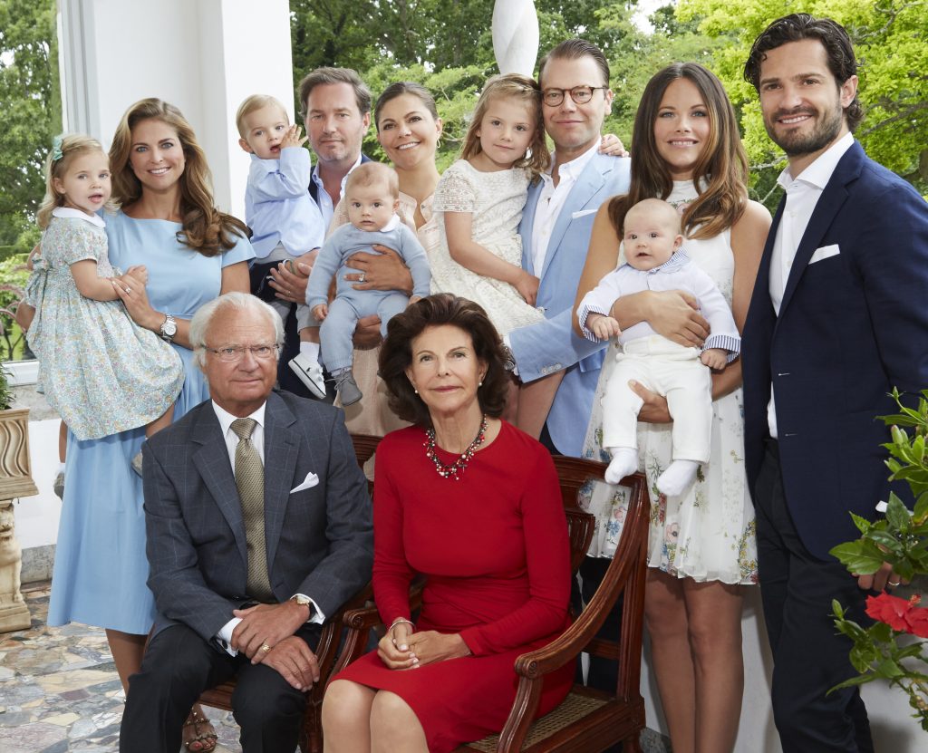 Familiefoto Kungahuset