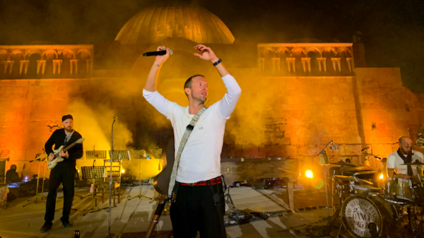 Coldplay lanceert nieuwe single in de ruimte