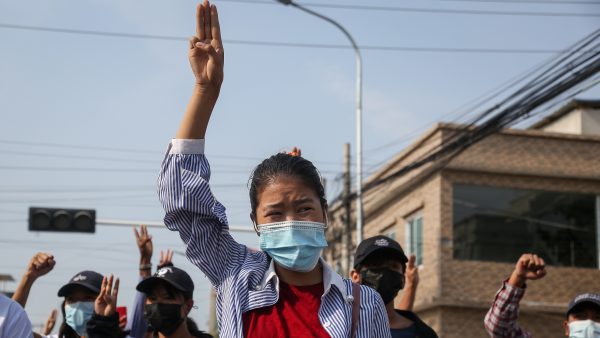 Myanmar protesten