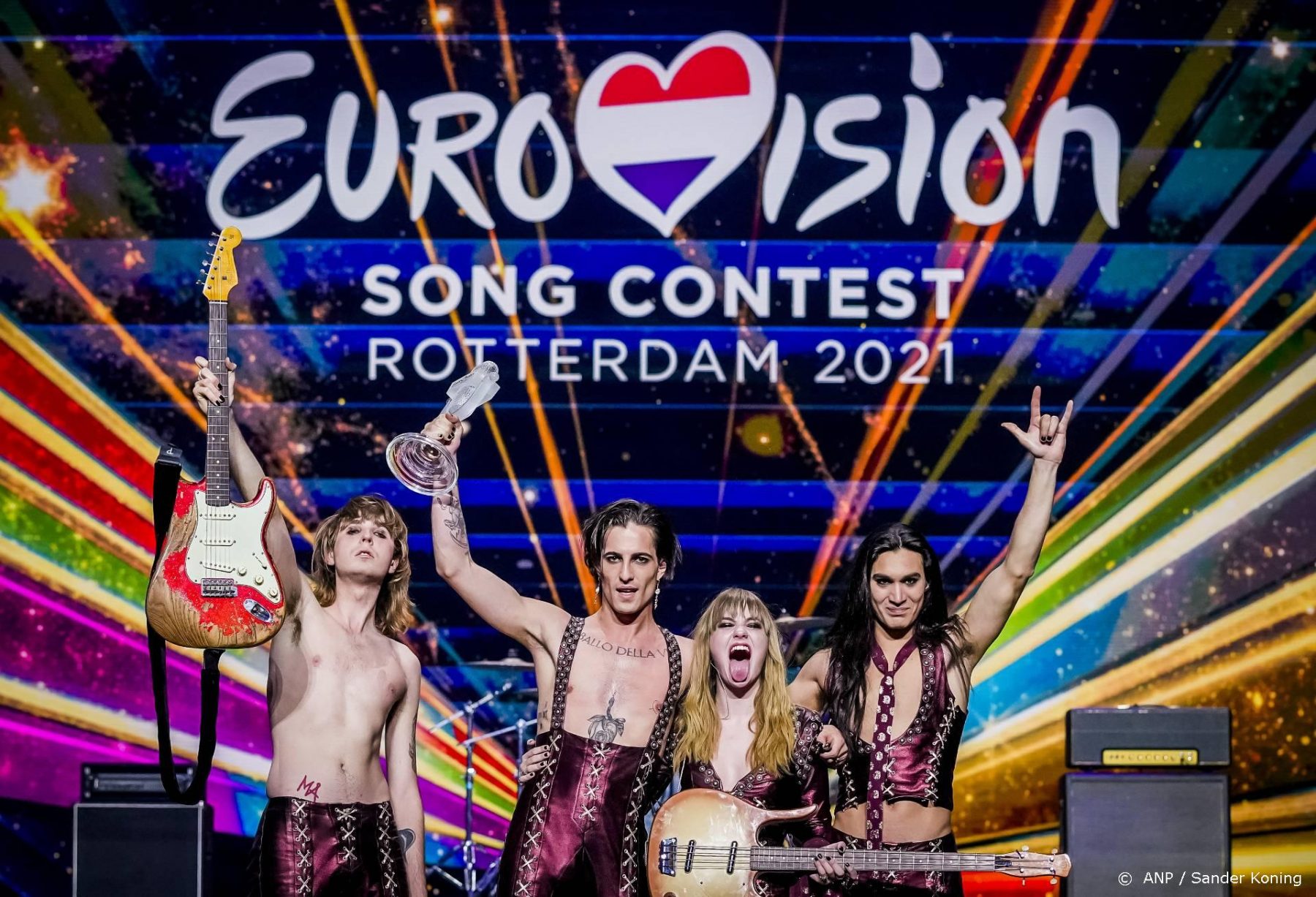 Italië wint Eurovisie Songfestival, Nederland eindigt op 23e plek