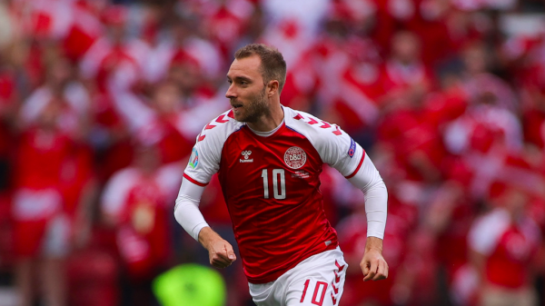 Voetballer Christian Eriksen laat van zich horen