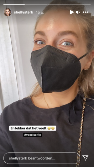 Shelly Sterk bijt van zich af na kritiek op coronaprik