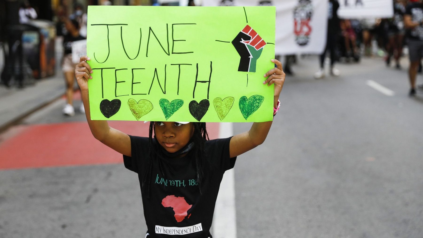 Juneteenth, waarop Amerikanen afschaffing slavernij vieren, wordt nationale feestdag in VS
