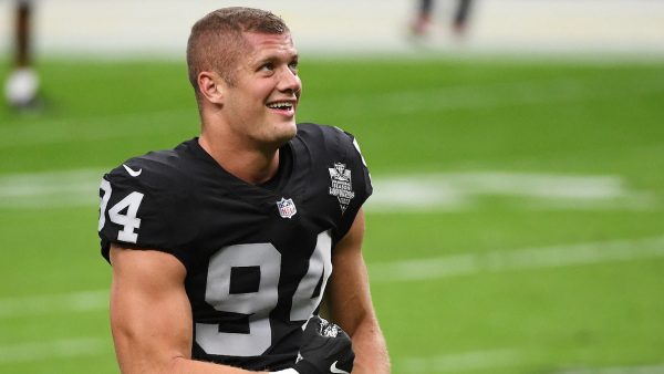 American footballer Carl Nassib komt uit de kast