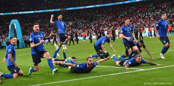 zondag Ruim 4,1 miljoen mensen zien Italië EK-finale winnen