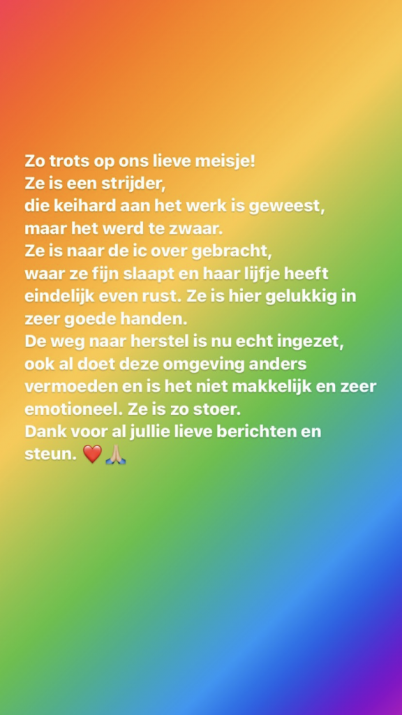 Dochtertje Rick Paul van Mulligen overgebracht naar ic_ 'Ze is een strijder'