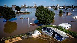 Thumbnail voor Ruim 5 miljoen euro binnen op Giro 777 voor overstromingsramp Limburg