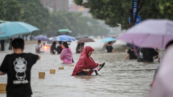 Zhengzhou wateroverlast