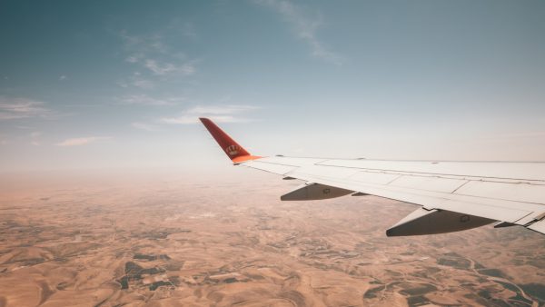 passagiers vliegtuig