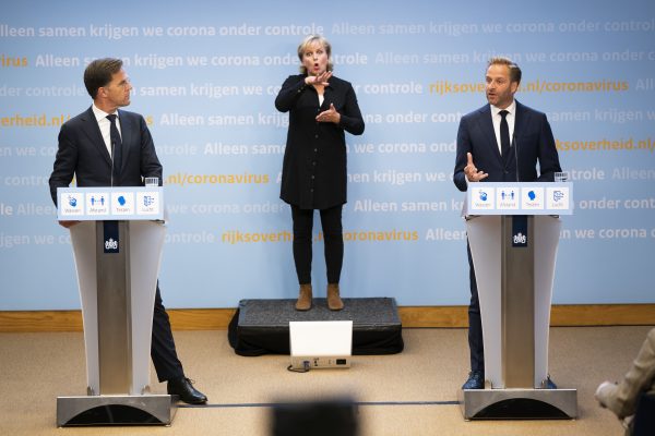 Mark Rutte persconferentie