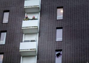 Thumbnail voor Spullen gestolen tijdens ontruiming na brand studentenflat Amsterdam