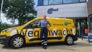 Thumbnail voor Van tandartsassistent naar wegenwacht: Josien Schut is one of the guys