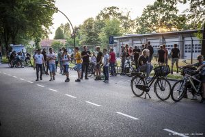 Thumbnail voor Demonstratie bij opvanglocatie Harskamp tegen Afghaanse vluchtelingen