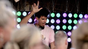 Thumbnail voor Afrojack geniet van eerste festival in anderhalf jaar: 'Bedankt iedereen'