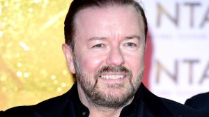 Thumbnail voor Oeps, gênant: Ricky Gervais ziet wildvreemde voor beste vriend aan