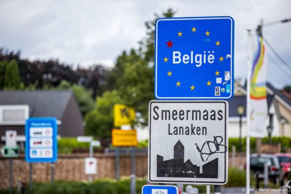 België gaat bijna helemaal van het slot