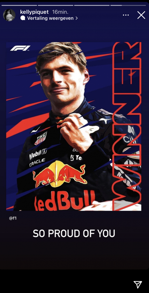 Max Verstappen Kelly Piquet