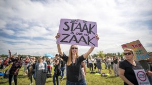 Thumbnail voor Medewerkers honderden kinderopvanglocaties staken opnieuw, werkdruk moet omlaag