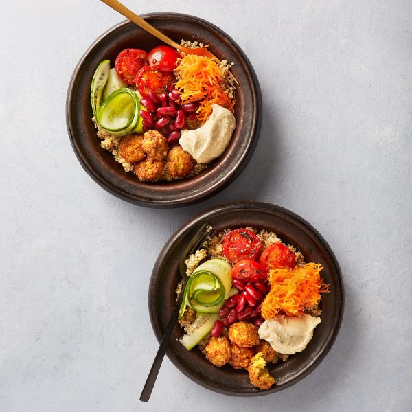 Falafelbowl met houmous