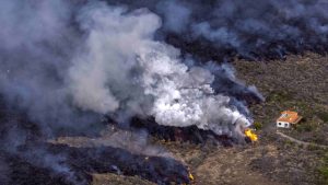 Thumbnail voor 'Wonderhuisje' op La Palma toch weggevaagd door lavastromen