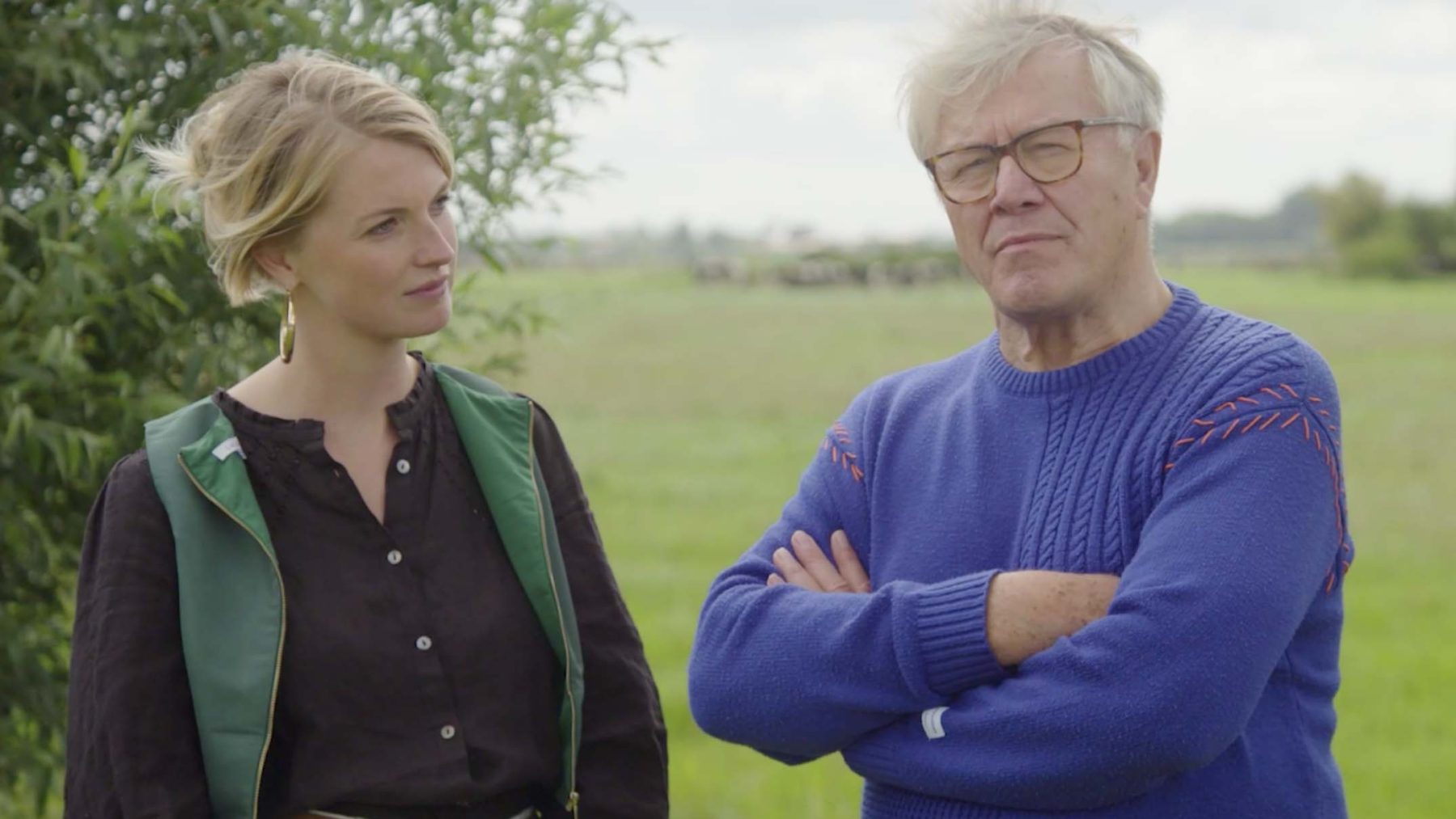 Barrie Stevens en Noortje Veldhuizen