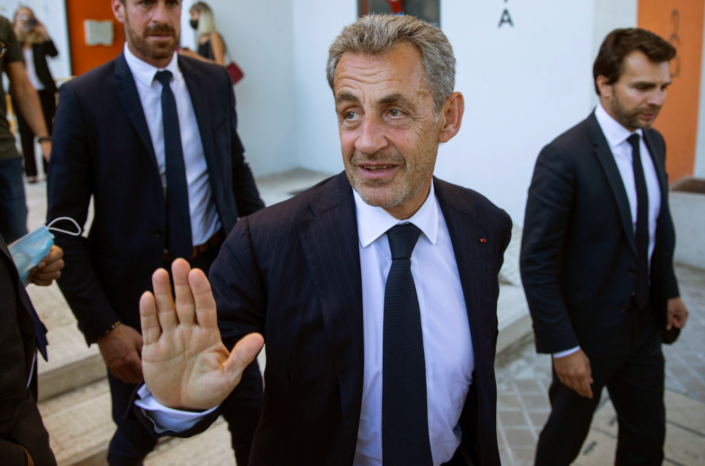 oud-premier Sarkozy
