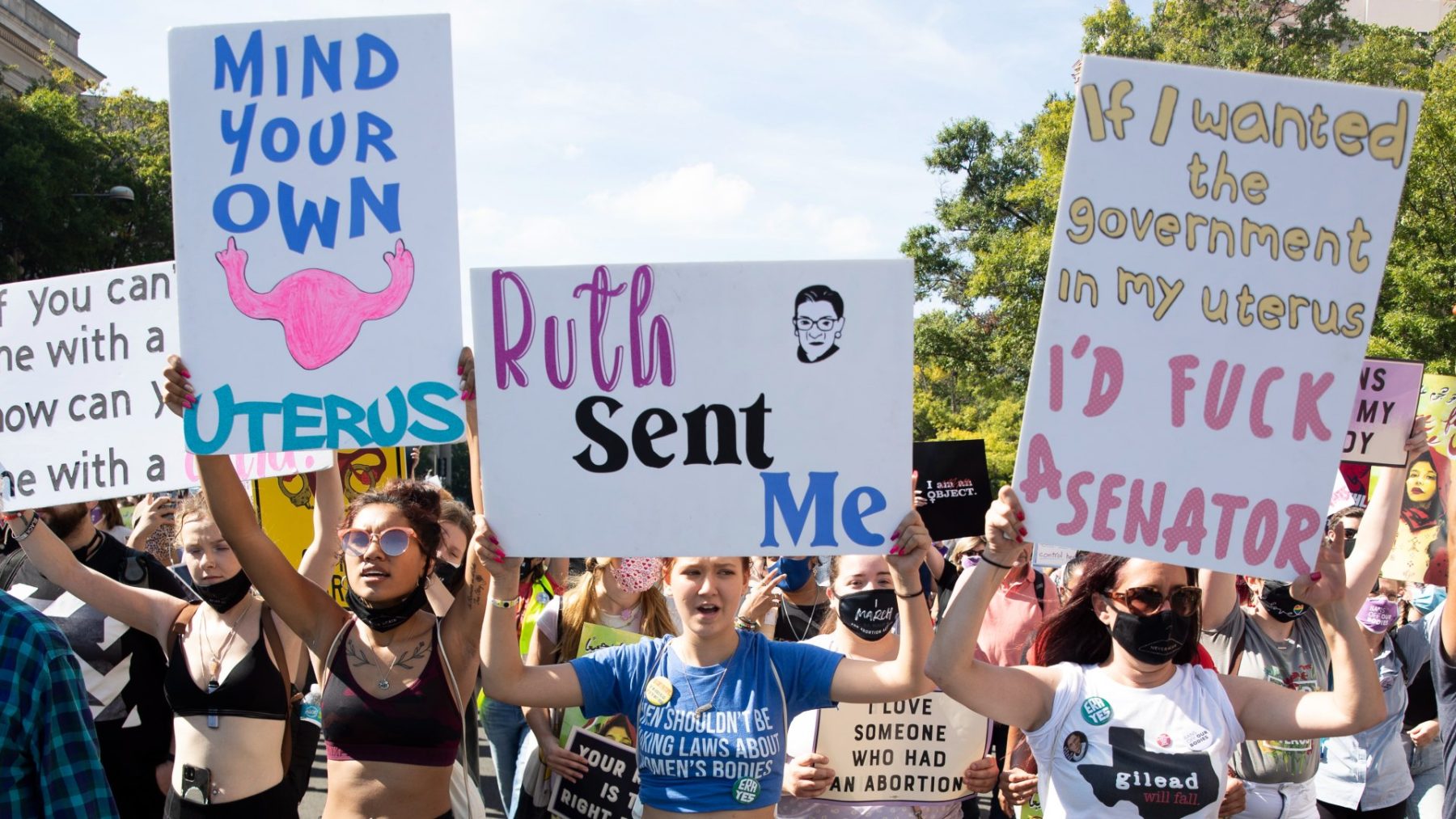 Tienduizenden pro-abortusdemonstranten de straat op in Verenigde Staten