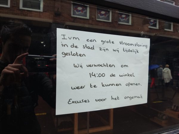 Stroomstoring in Haarlem