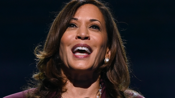 Waar is vice-president Kamala Harris?