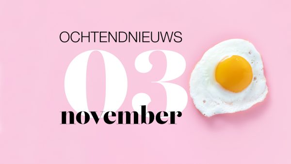 het ochtendnieuws van woensdag 3 november