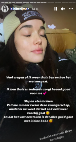 Zwangere Bibi Breijman Weer Thuis Na Opname In Ziekenhuis Linda Nl