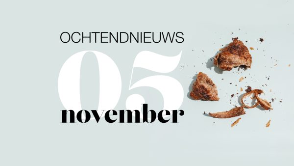 het ochtendnieuws van vrijdag 5 november