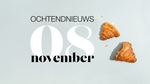 het ochtendnieuws van maandag 8 november