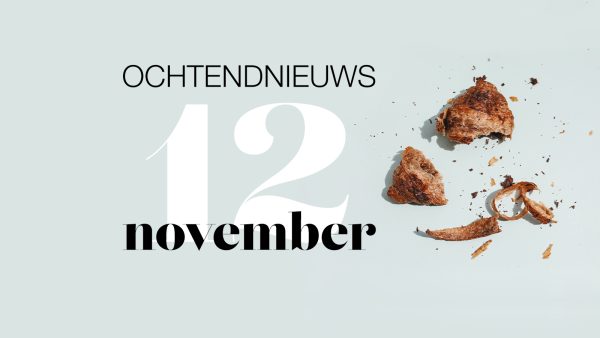 het ochtendnieuws van vrijdag 12 november