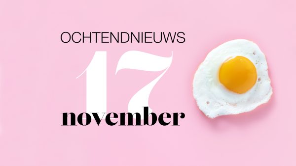 het ochtendnieuws van woensdag 17 november