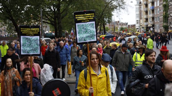 demonstratie-Amsterdam