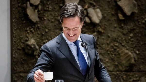 mark rutte klunzig koffie