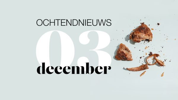 het ochtendnieuws van vrijdag 3 december