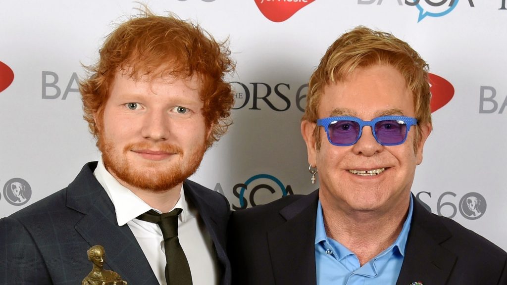 Elton John en Ed Sheeran