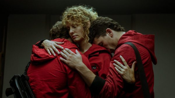 La Casa de Papel cast over laatste scene