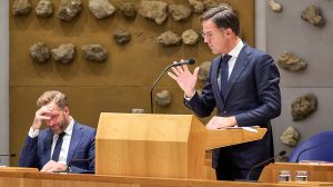 Thumbnail voor Oeps: verspreekt Rutte zich over het lot van coronaminister Hugo de Jonge?