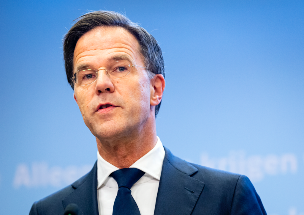premier Mark Rutte fouten