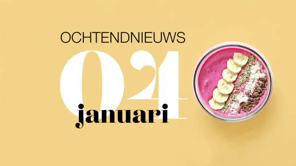 het ochtendnieuws van dinsdag 4 januari