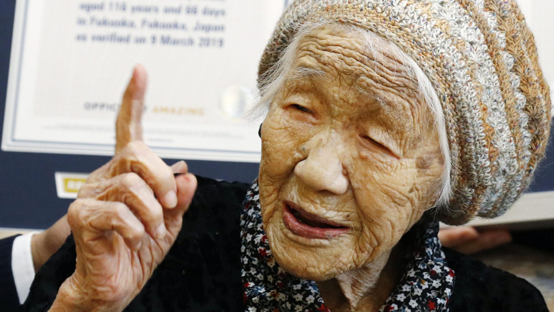 Oudste persoon ter wereld blaast 119 kaarsjes uit