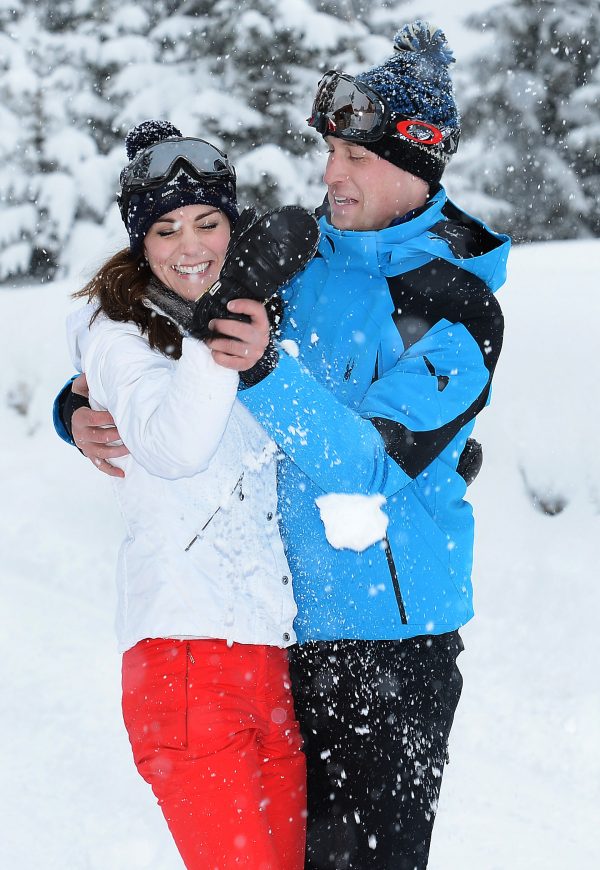 Kate en William skivakantie